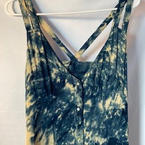NWT Planet Blue tie-dye summer dress XS.